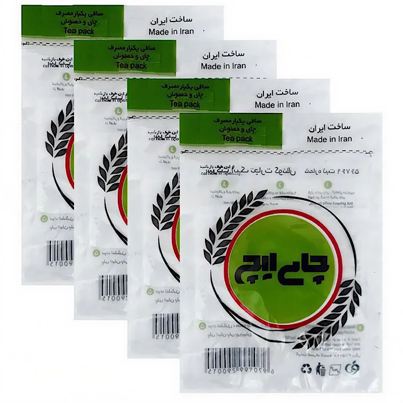 فیلتر چای ایچ مدل کیسه ای 4 بسته 60 عددی